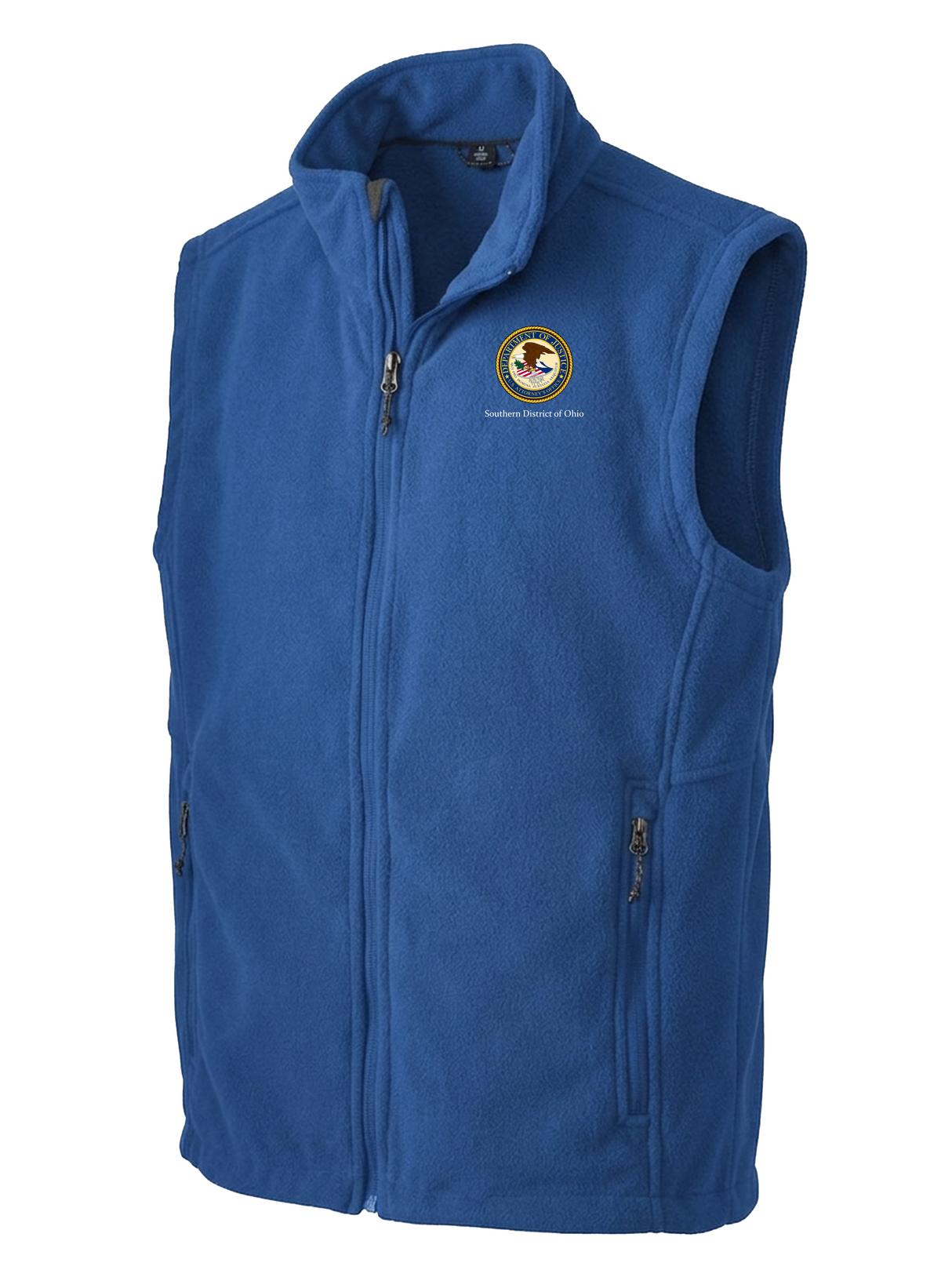 DOJ SDO Men's Fleece Vest
