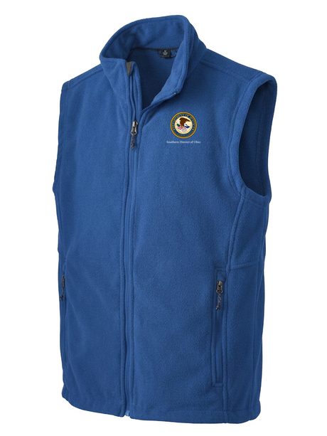 DOJ SDO Men's Fleece Vest