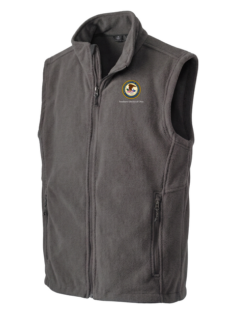 DOJ SDO Men's Fleece Vest