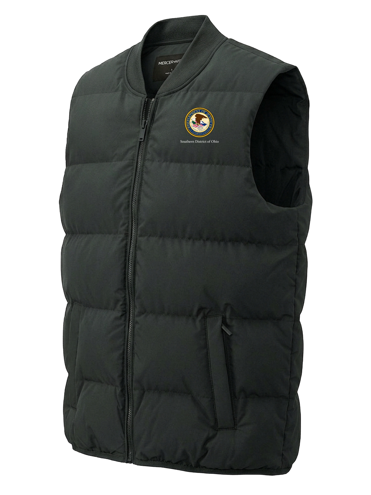 DOJ SDO Men's Puffer Vest