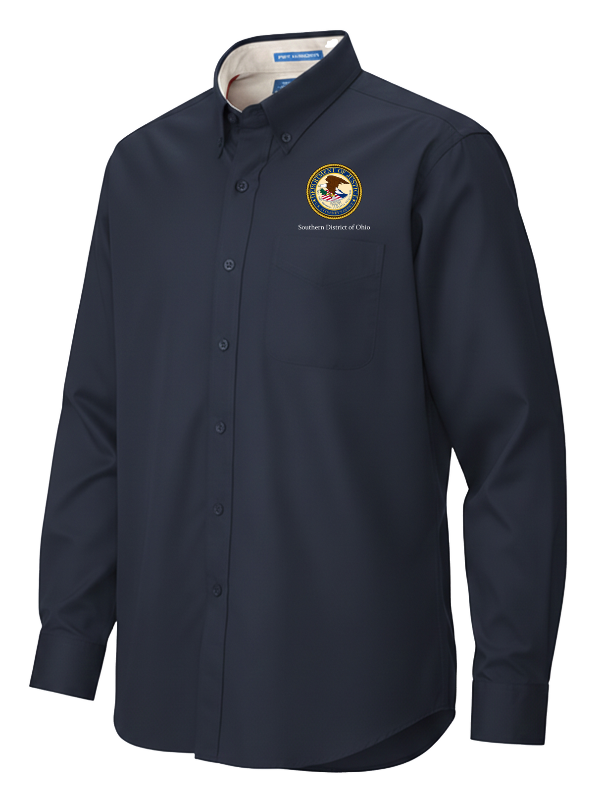 DOJ SDO Men's Button Up