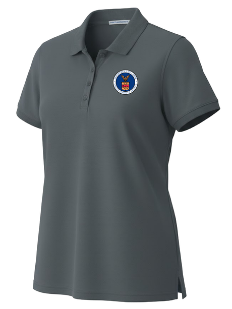 Department of Labor Women's Polo  Slate Gray government employee uniform shirt