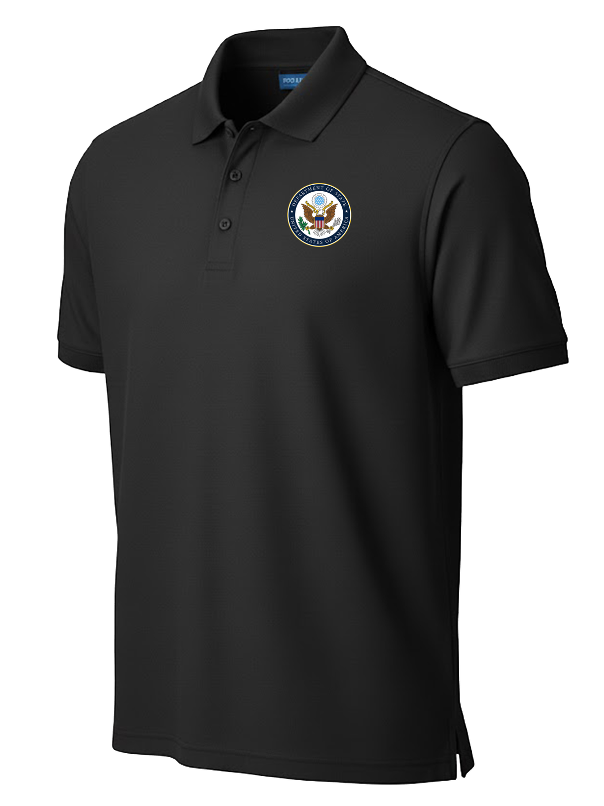 U.S. Department of State Men's Polo  Black government employee uniform shirt