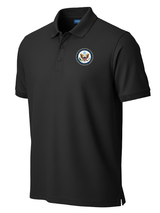 U.S. Department of State Men's Polo  Black government employee uniform shirt