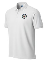 U.S. Department of State Men's Polo  White government employee uniform shirt