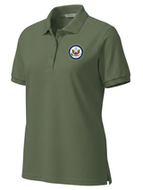 U.S. Department of State Women's Polo  Drab Green government employee uniform shirt