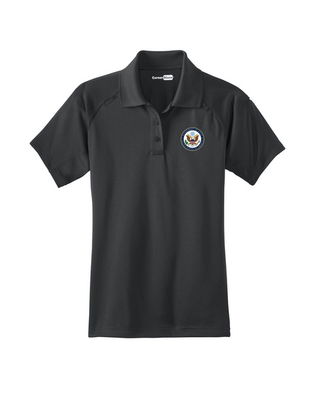 DOS_Womens_Tactical_Short_Sleeve_Polo_-_Slate_Gray