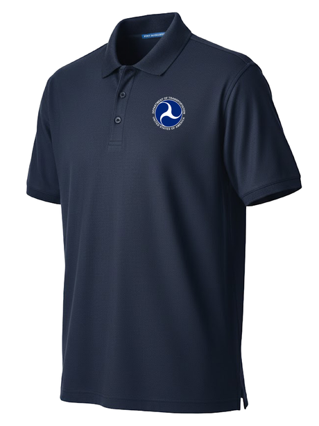 U.S. Department of Transportation Men's Polo  Dark Navy government employee uniform shirt