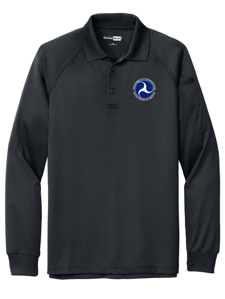 DOT Men's Tactical Long Sleeve Polo