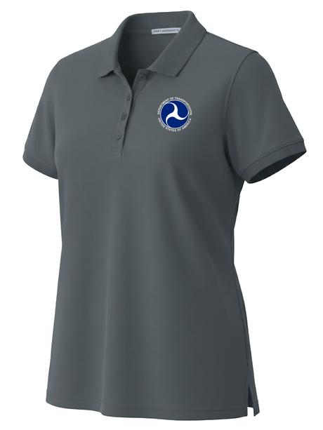 U.S. Department of Transportation Women's Polo  Slate Gray government employee uniform shirt