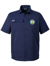 Defense Counterintelligence and Security Agency (DCSA) Men's Motivate Coach Woven Shirt Nvy