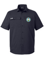 Defense Counterintelligence and Security Agency (DCSA) Men's Motivate Coach Woven Shirt black
