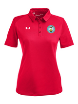 Defense Counterintelligence and Security Agency (DCSA) Women's Tech Polo Red