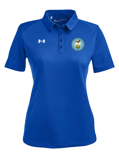 Defense Counterintelligence and Security Agency (DCSA) Women's Tech Polo Royal 