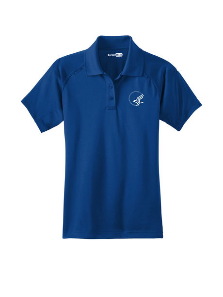 Department_of_Health_and_Human_Services_Womens_Tactical_Short_Sleeve_Polo_-_Royal_Blue