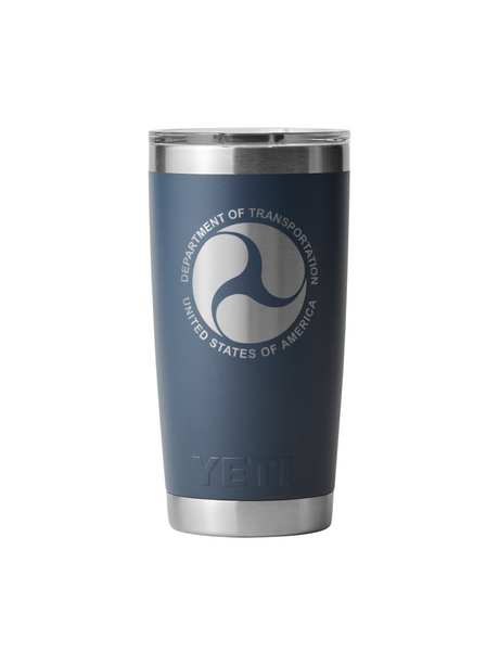 Department of Transportation DOT YETI 20oz Tumbler Navy