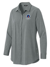 Employee Benefits Security Administration (EBSA) Women's Commuter Shirt  Slate Gray government employee uniform shirt