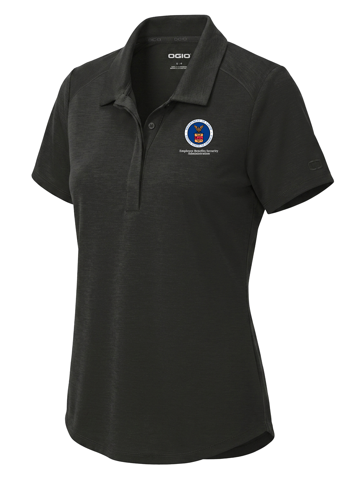 Employee Benefits Security Administration (EBSA) Women's Polo Black government employee uniform shirt
