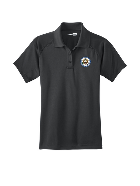 EEOC_Womens_Tactical_Short_Sleeve_Polo_-_Slate_Gray