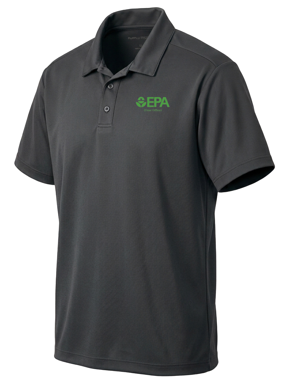 Environmental Protection Agency (EPA) by Office Men's Dri Fit Polo  Slate Gray government employee uniform shirt