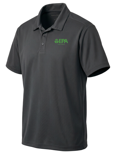 Environmental Protection Agency (EPA) by Office Men's Dri Fit Polo  Slate Gray government employee uniform shirt