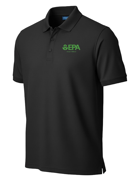 Environmental Protection Agency (EPA) by Office Men's Polo  Black government employee uniform shirt