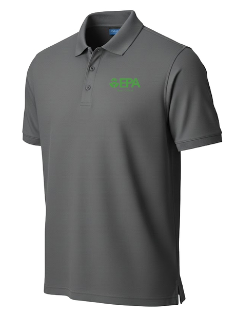 Environmental Protection Agency (EPA) by Office Men's Polo  Slate Gray government employee uniform shirt