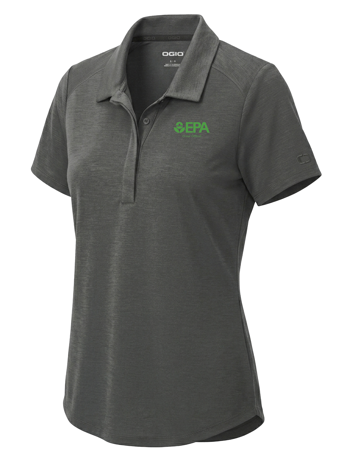 Environmental Protection Agency (EPA) by Office Women's Polo Slate Gray government employee uniform shirt