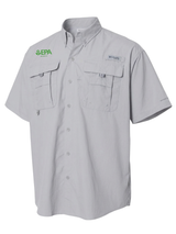 Environmental Protection Agency (EPA) By Region Men's Columbia Bahama™ II Button Up Short Sleeve  Cool Grey government employee uniform shirt