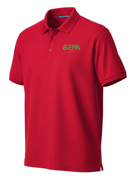 Environmental Protection Agency (EPA) By Region Men's Polo  Red government employee uniform shirt
