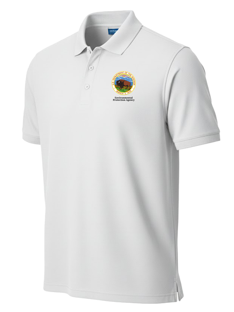 Environmental Protection Agency (EPA) Men's Polo  White government employee uniform shirt