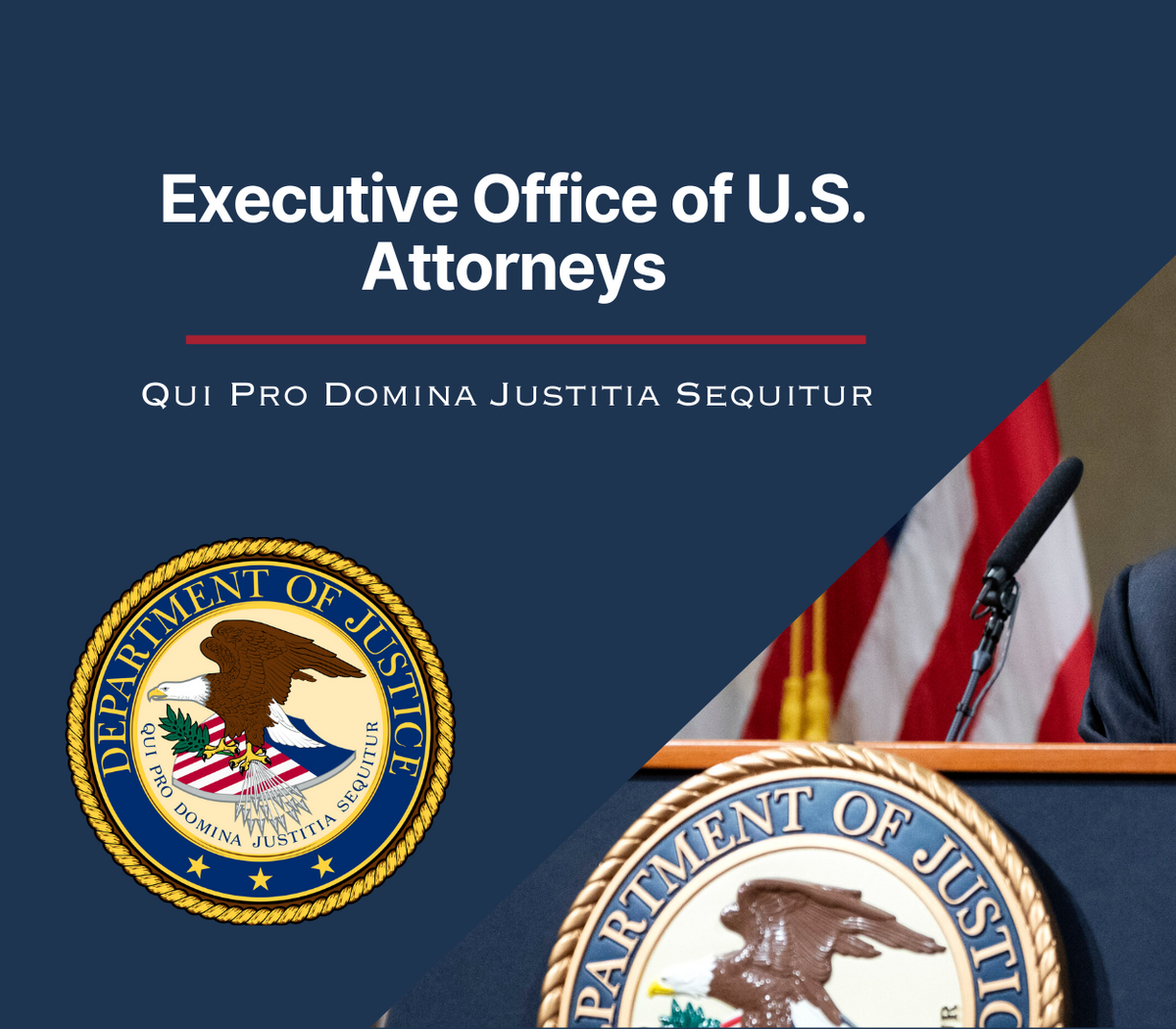EOUSA Executive Office of US Attorneys Employee Uniforms & Branded
