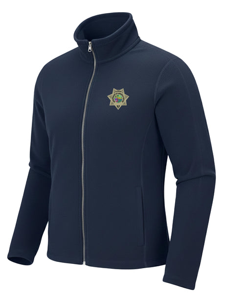 Florida Department of Juvenile Justice (DJJ) Men's Lightweight Microfleece Navy Blue government employee uniform shirt