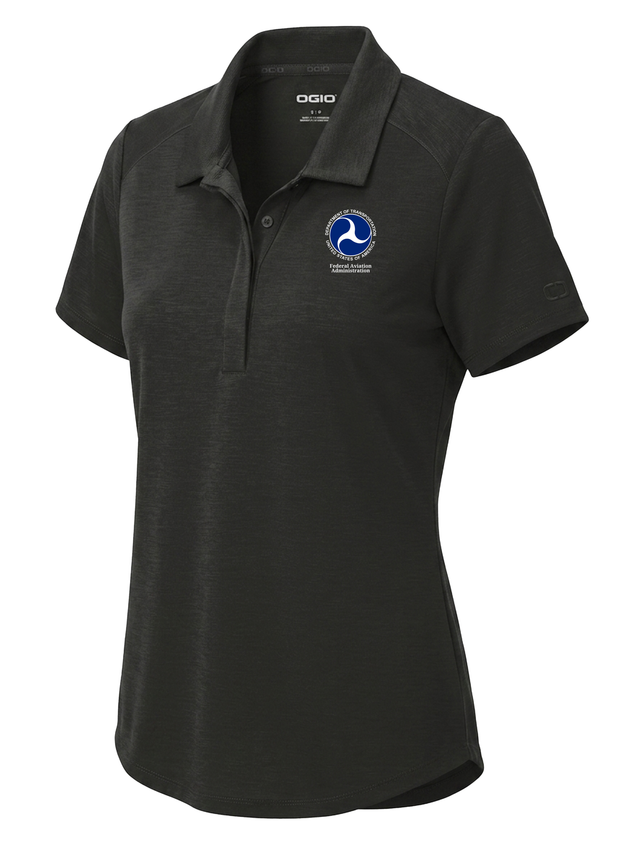 Federal Aviation Administration (FAA) Women's Polo Black government employee uniform shirt