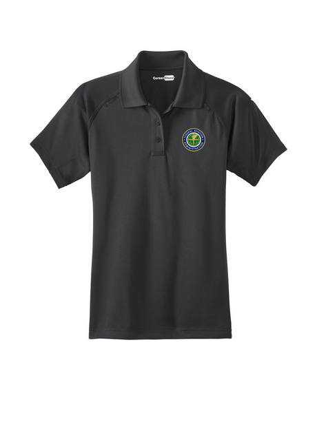 FAA_Womens_Tactical_Short_Sleeve_Polo_-_Slate_Gray