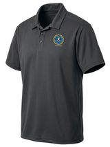 Federal Bureau of Investigation (FBI) Men's Dri Fit Polo  Slate Gray government employee uniform shirt