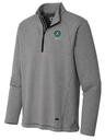 Federal Bureau of Investigation (FBI) Men's Transition Quarter Zip  Light Gray government employee uniform shirt