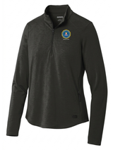 Federal Bureau of Investigation (FBI) Women's Motion 1/4 Zip  Black government employee uniform shirt