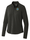 Federal Bureau of Investigation (FBI) Women's Motion 1/4 Zip  Black government employee uniform shirt