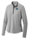 Federal Bureau of Investigation (FBI) Women's Motion 1/4 Zip  Light Gray government employee uniform shirt