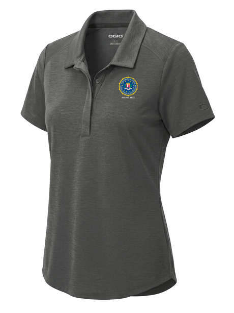 Federal Bureau of Investigation (FBI) Women's Polo Slate Gray government employee uniform shirt