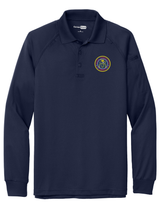 FCC Men's Tactical Long Sleeve Polo