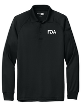 FDA Men's Tactical Long Sleeve Polo
