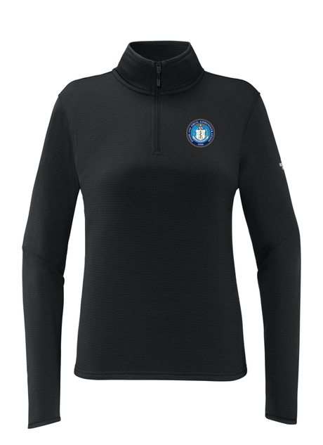 FDA Women's 1/4 Zip Fleece Front Seal