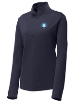 Food and Drug Administration (FDA) Women's Lightweight Dri Fit 1/4 Zip  Navy Blue government employee uniform shirt