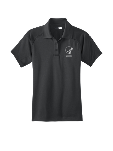 FDA_Womens_Tactical_Short_Sleeve_Polo_1_-_Slate_Gray