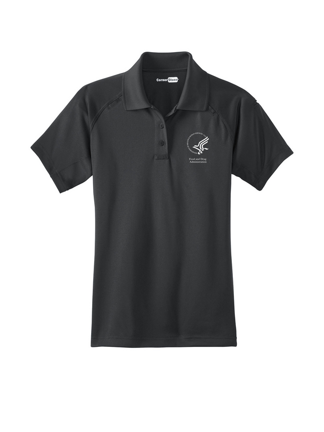 FDA_Womens_Tactical_Short_Sleeve_Polo_1_-_Slate_Gray