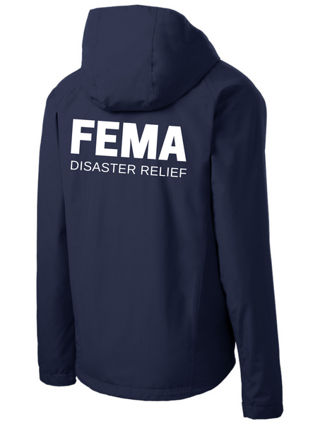 FEMA Agency Identifier Jacket - Rain Coat Disaster Relief - FEDS Apparel