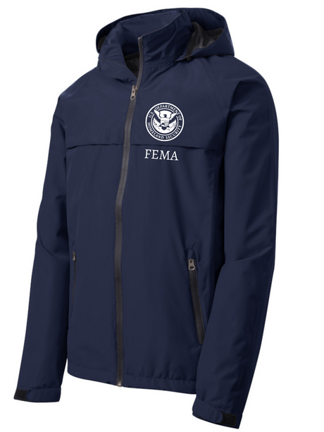 FEMA Agency Identifier Jacket - Rain Coat Disaster Relief - FEDS Apparel