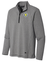 The Financial Crimes Enforcement Network (FINCEN) Men's Transition Quarter Zip  Light Gray government employee uniform shirt